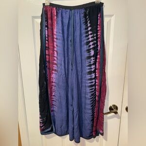 Tie-Dye Flowy Pants